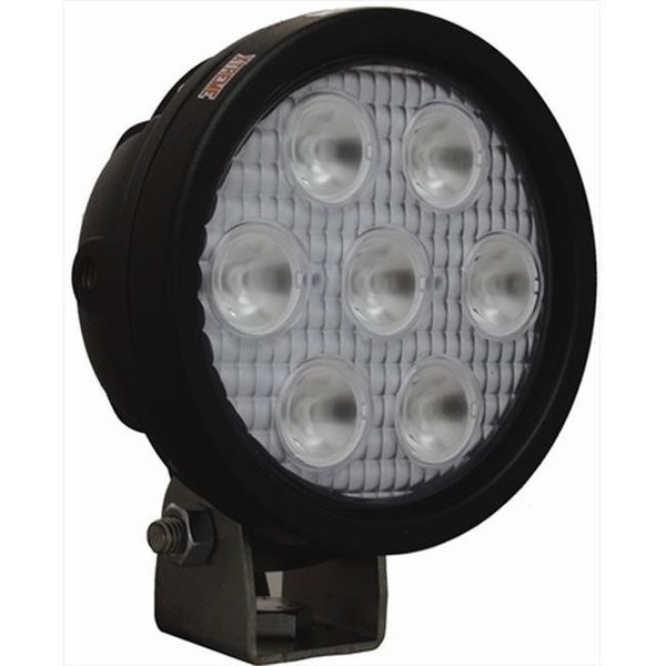 Vision X Lighting Vision X Lighting 9118307 4 in. Round Utility Market Xtreme Black 7 5w LEDs 60 Degree Wide XIL-UMX4060